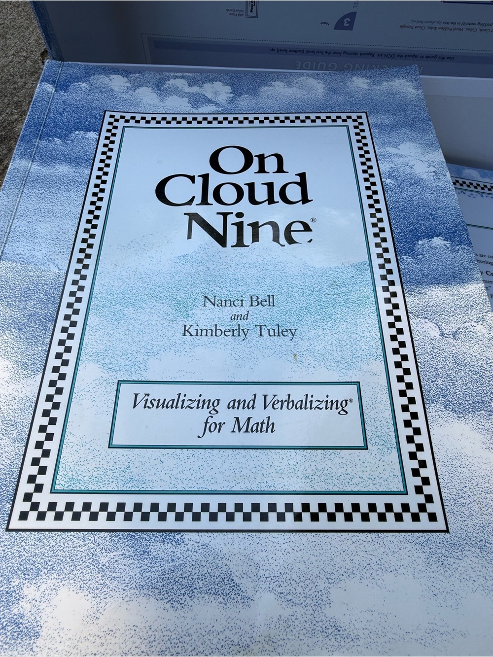 On Cloud Nine Math teaching kit. Homeschool or group.